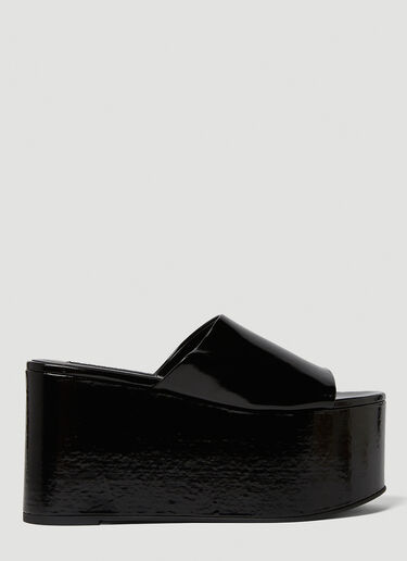 SIMON MILLER Blackout Platform Sandals Black smi0249035