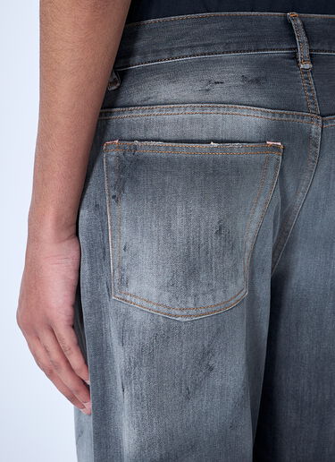 Acne Studios 2021M Distressed Jeans Black acn0159016