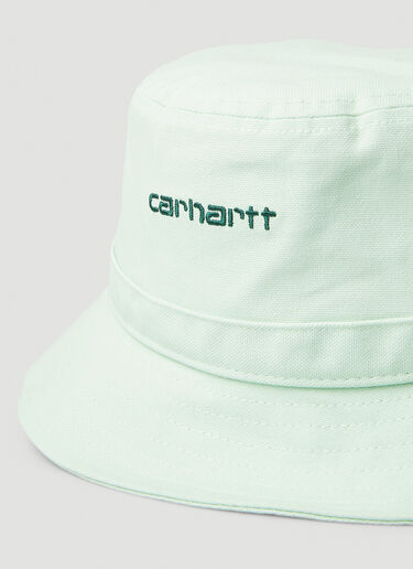Carhartt WIP Script Logo Bucket Hat Light Green wip0148042