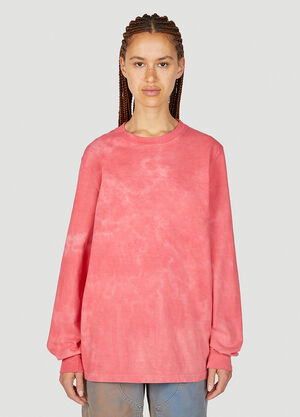 NOTSONORMAL Splashed Long Sleeve T-Shirt Red nsm0351022