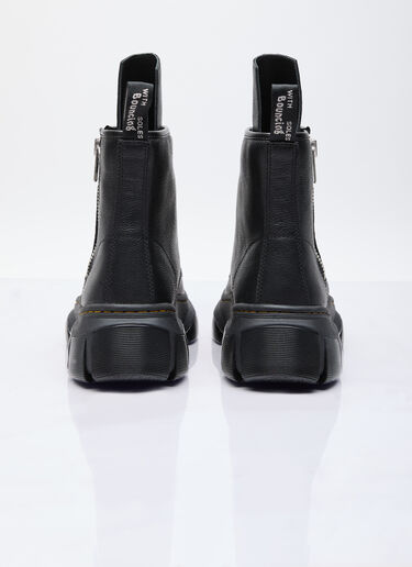 Rick Owens x Dr. Martens 1460 DMXL Jumbo 系带靴 黑色 rod0156002