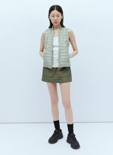 Moncler Perille Down Vest Green mon0256001