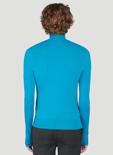 Bottega Veneta 테크노 스킨 니트 스웨터 블루 bov0146009
