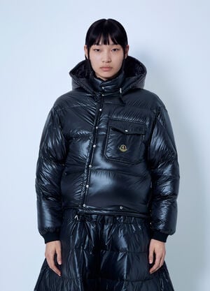 Moncler RE/ICONS Karakorum Hooded Short Down Jacket Black mon0266055