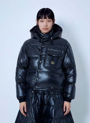 LN-CC® - Moncler RE/ICONS: Karakorum Hooded Short Down Jacket - Black Moncler RE/ICONS Karakorum Hooded Short Down Jacket Black mon0266055