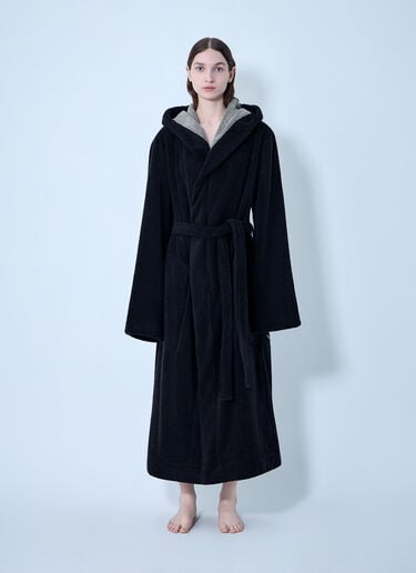 Rick Owens Beach Robe Bathrobe Black ric0263080