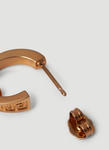 Medusa Head Hoop Earrings Versace Medusa Head Hoop Earrings Gold vrs0251061