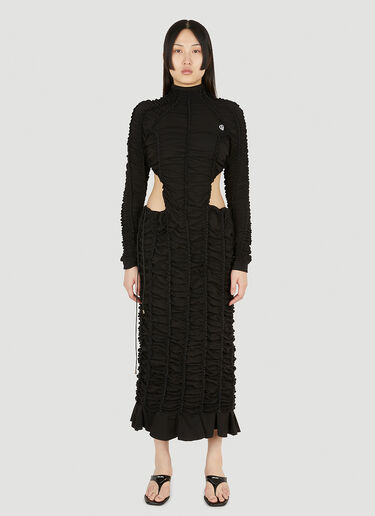 Ester Manas Covering Ruffled Dress Black est0248002
