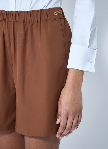 Max Mara Track Shorts Brown max0260007