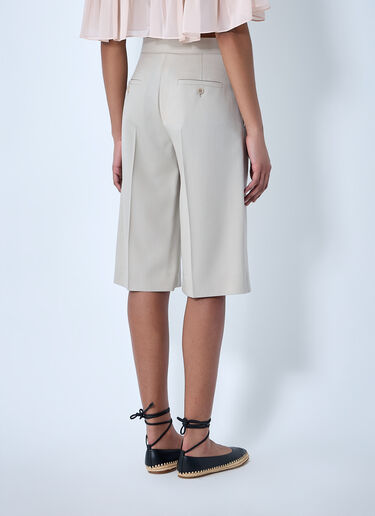 Max Mara Tailored Bermuda Shorts Beige max0264308