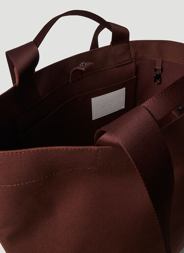 Studio Nicholson Carry Tote Bag Burgundy stn0250014