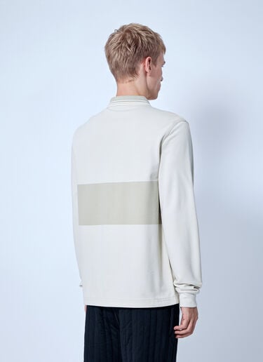 Fred Perry x Craig Green Reversible Long Sleeve Polo Shirt Beige fry0166006