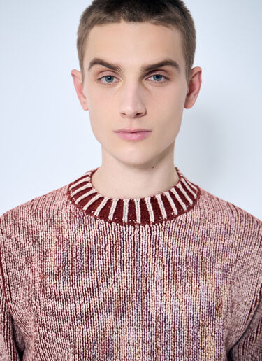 Stone Island Coated Sweater Red sto0160038