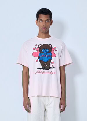 Story MFG Graphic Print T-shirt Pink str0164008