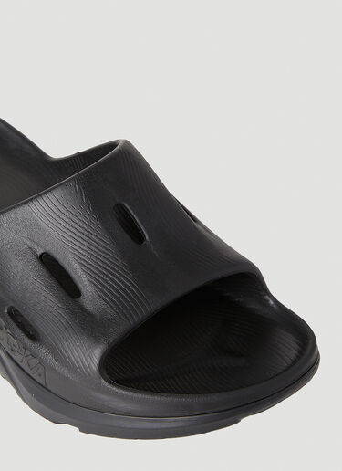 HOKA Ora Recovery Slides 3 Black hok0351005