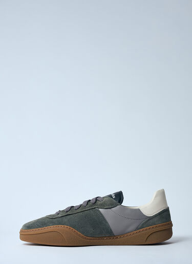 Acne Studios Leather Low-Top Sneakers Grey acn0159026