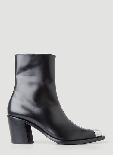 Alexander McQueen Boxcar Ankle Boots Black amq0249038