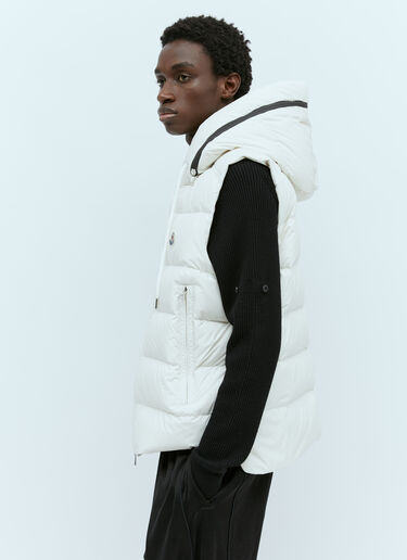 Moncler Cardamine Down Vest White mon0154023
