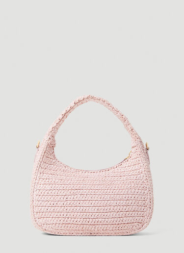 Miu Miu Crochet Shoulder Bag Pink miu0252044