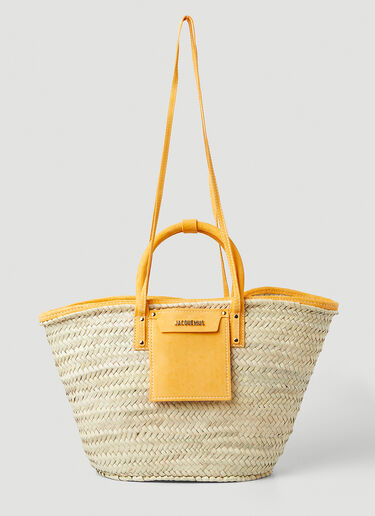 Jacquemus Le Panier Soleil Tote Bag Orange jac0248061