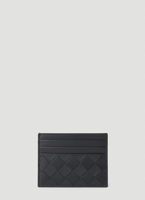 Dries Van Noten Intrecciato Cardholder ブラック dvn0154043