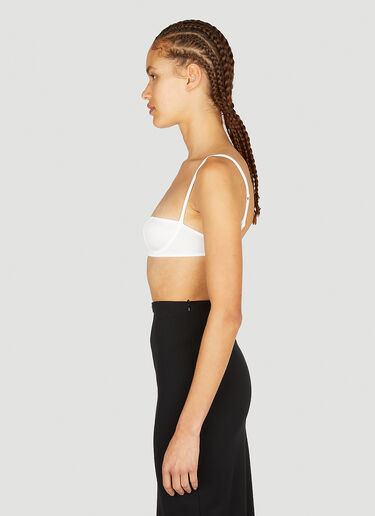 Miu Miu Logo Bra White miu0252023
