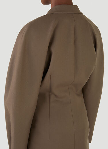 Acne Studios Fluid スーツジャケット ブラウン acn0246034