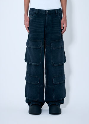 Prada D-Touch-Cargo Pants Red pra0258011