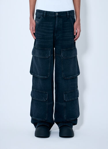 Diesel D-Touch-Cargo Pants Blue dsl0159011