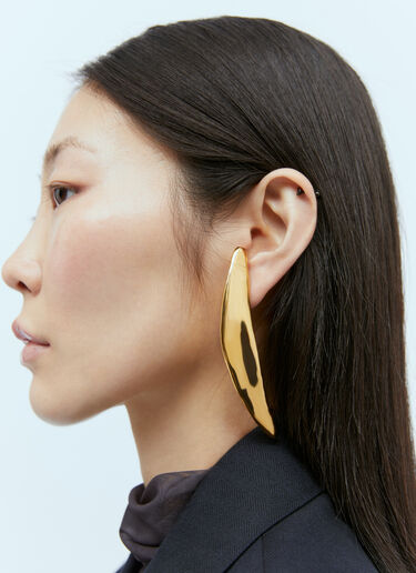 Dries Van Noten Sculptured Earpin Gold dvn0254041