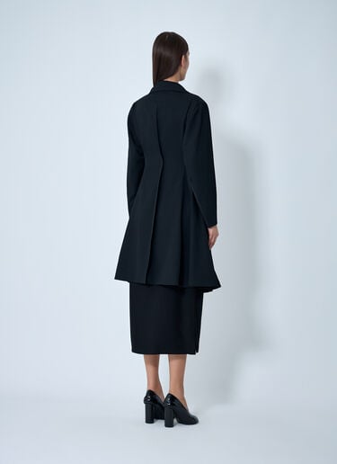 Yohji Yamamoto Paneled Flare Coat Black yoy0262003
