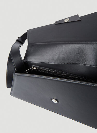 Acne Studios Distorted Shoulder Bag Black acn0246050