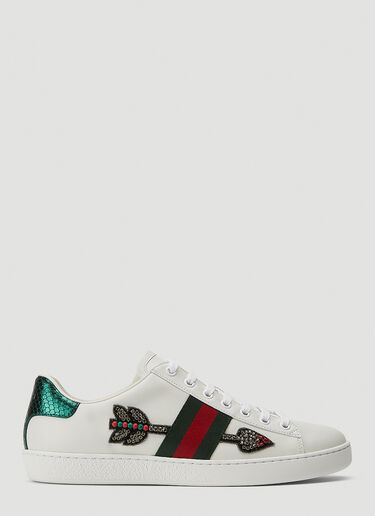 Gucci New Ace Arrow Sneakers White guc0243212