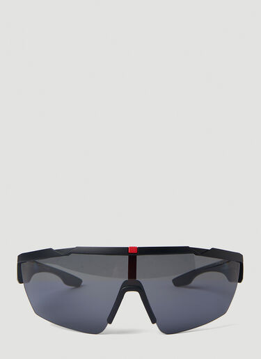 Prada Linea Rossa Linea Rossa Polarised PS 03XS Sunglasses Black lpl0351002