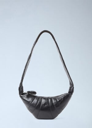 Lemaire Small Croissant Crossbody Bag Black lem0354003