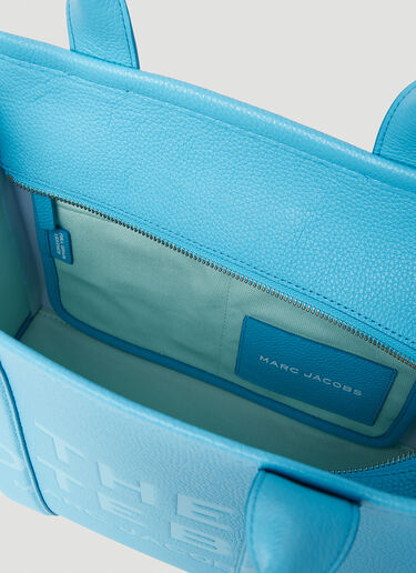 Marc Jacobs Leather Medium Tote Bag Blue mcj0253015