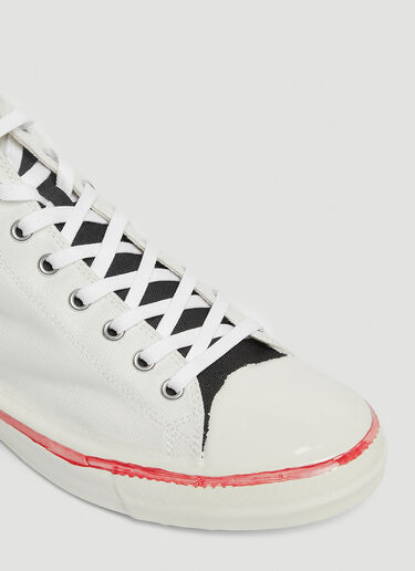 Marni High-Top Graffiti Sneakers White mni0243038
