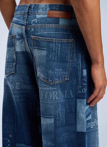 PaxLaTimes Denim Pants Palm Angels PaxLaTimes Denim Pants Blue pma0162037