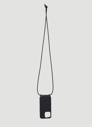 Intreccio iPhone 13 Phone Case Bottega Veneta Intreccio iPhone 13 Phone Case Black bov0148150