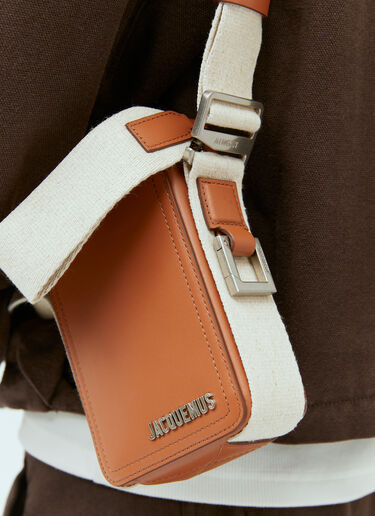Le Cuerda バーティカル クロスボディバッグ Jacquemus Le Cuerda バーティカル クロスボディバッグ キャメル jac0154023