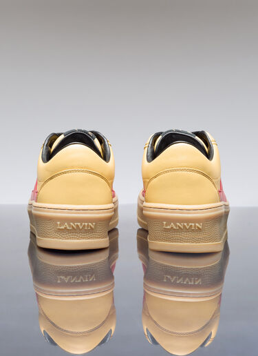 Lanvin x Future キャッシュレザースニーカー イエロー lvf0157011