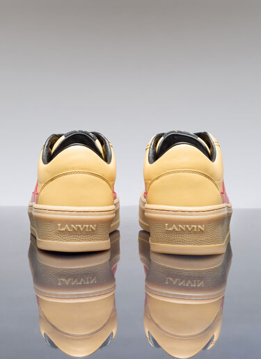 Lanvin x Future Cash Leather Sneakers Yellow lvf0157011