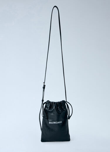 Balenciaga Shopper Phone Holder Black bal0163027