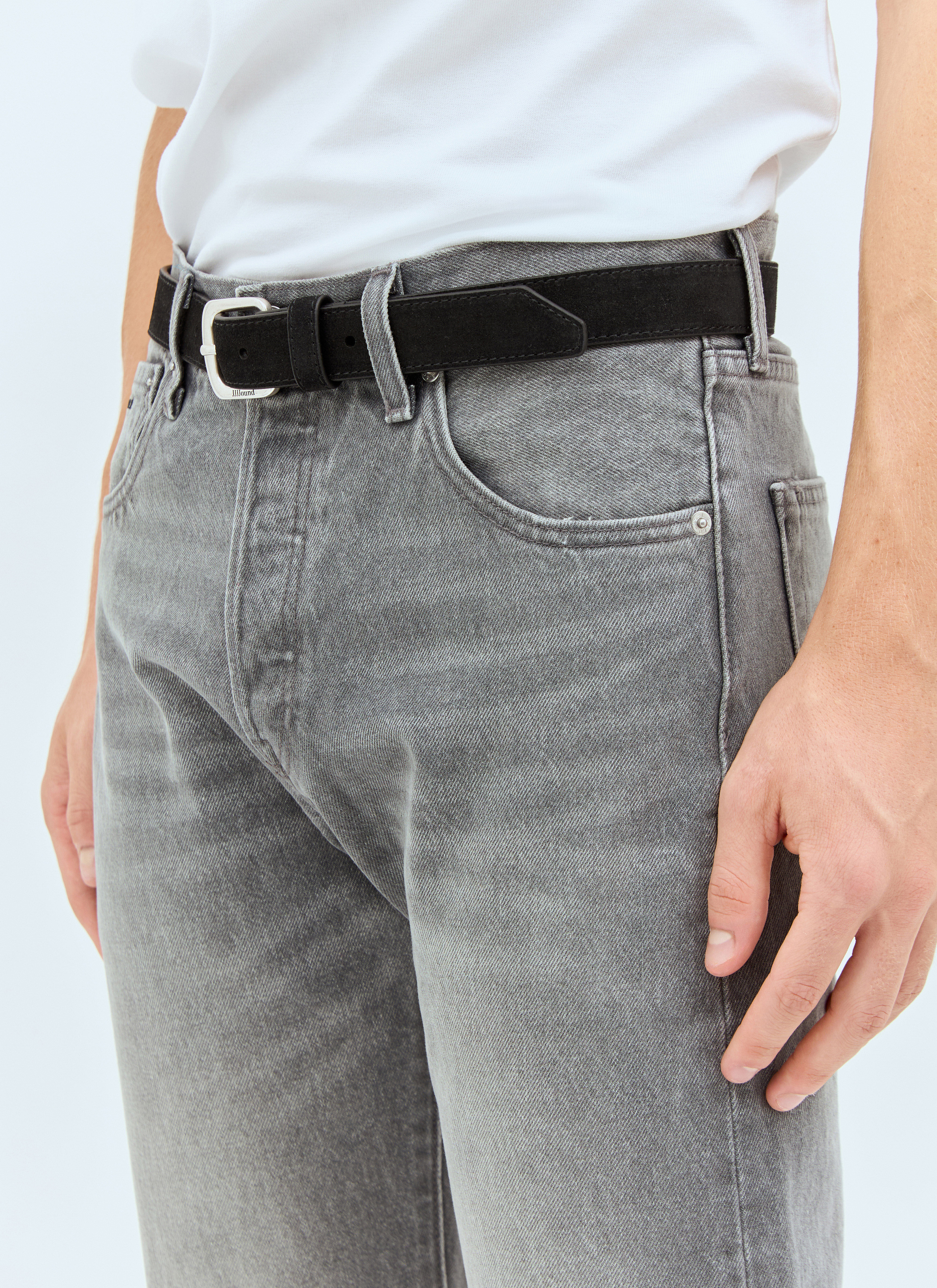 Levi's® x JJJJound Men's' Suede Belt in Black | LN-CC®