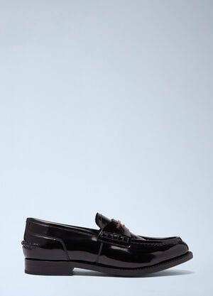 Alexander Wang Logo Slip-on Shoes Black awg0245032
