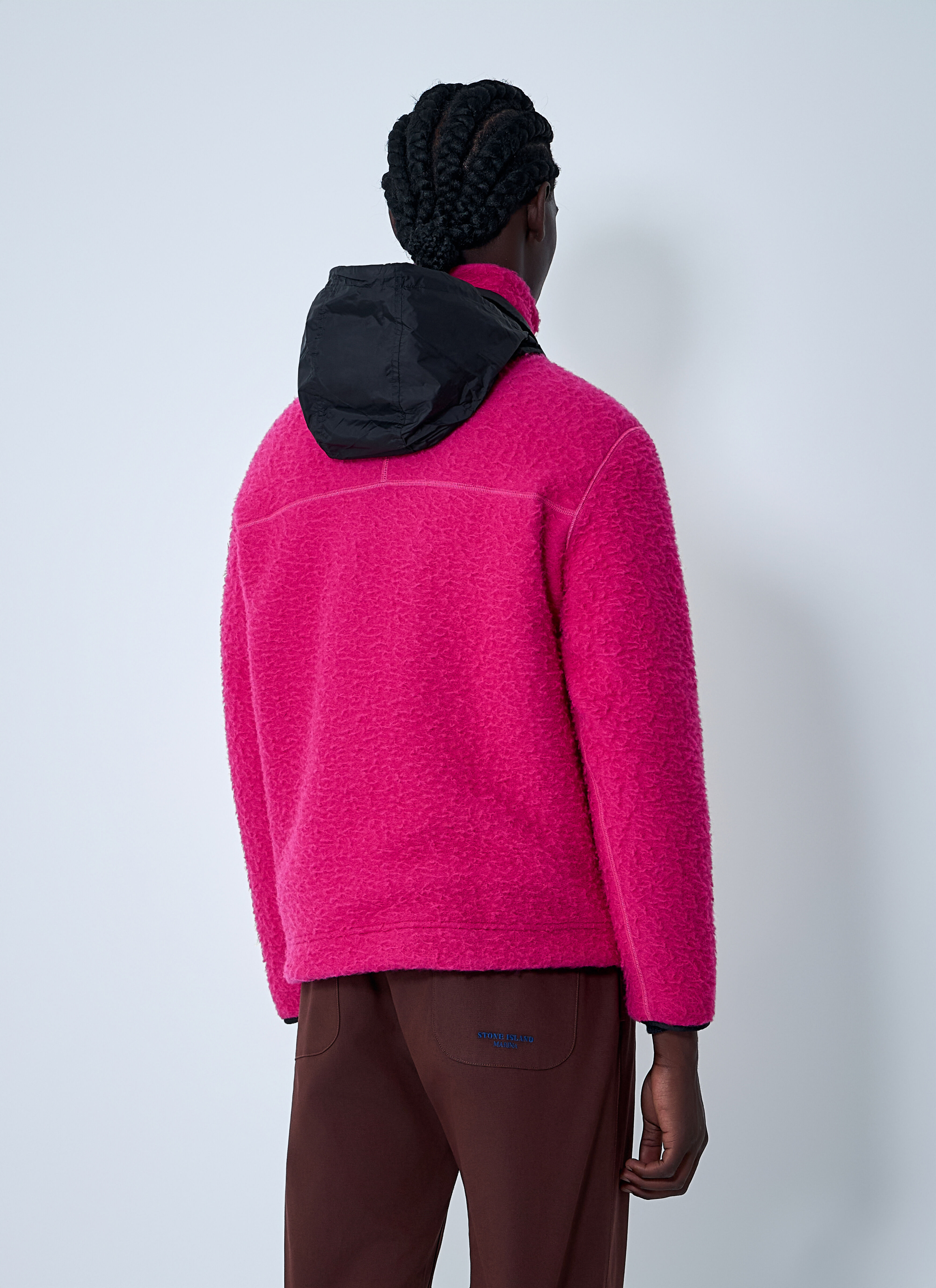 Stone Island Men's' Marina Sweater in Pink | LN-CC®