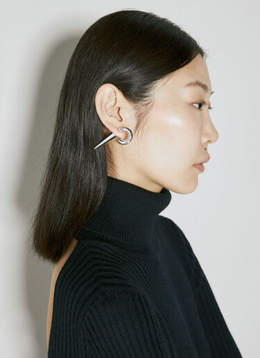 Innerraum Mono Spike Single Earring Silver inn0354012