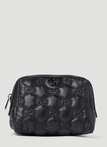 Gucci GG Matelassé Beauty Case Black guc0251136