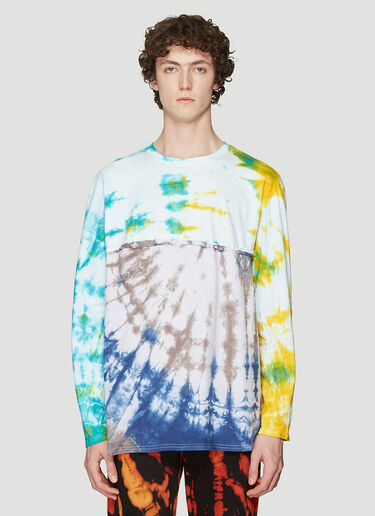 Stain Shade Tie-Dye Long Sleeve T-Shirt Black stn0337002