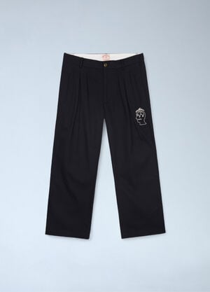 Brain Dead x Brooks Brothers California Pleated Chino Pants Black brb0162010